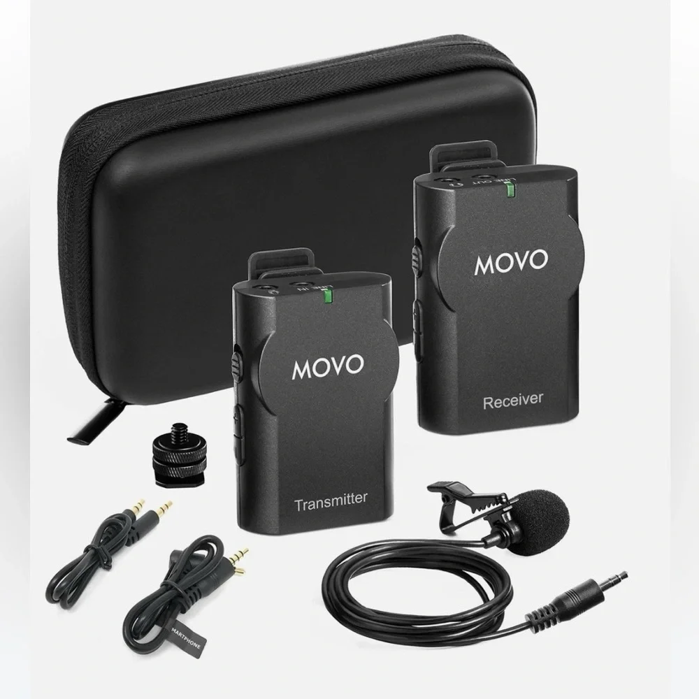 BUNDLE: “Studio in a Box”- 3-Point Studio Lighting, Heavy-Duty Tripod, Dual Mics